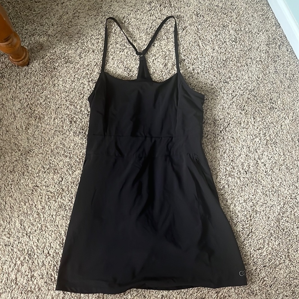 Athletic/Activewear Dress - Calia Performance Dress Black Size Small